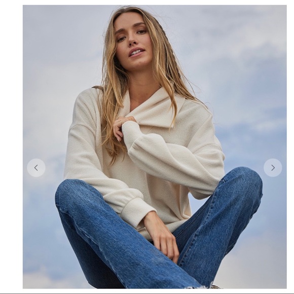 #12 Boho Wide Collar Ribbed Pullover - Picture 2 of 7